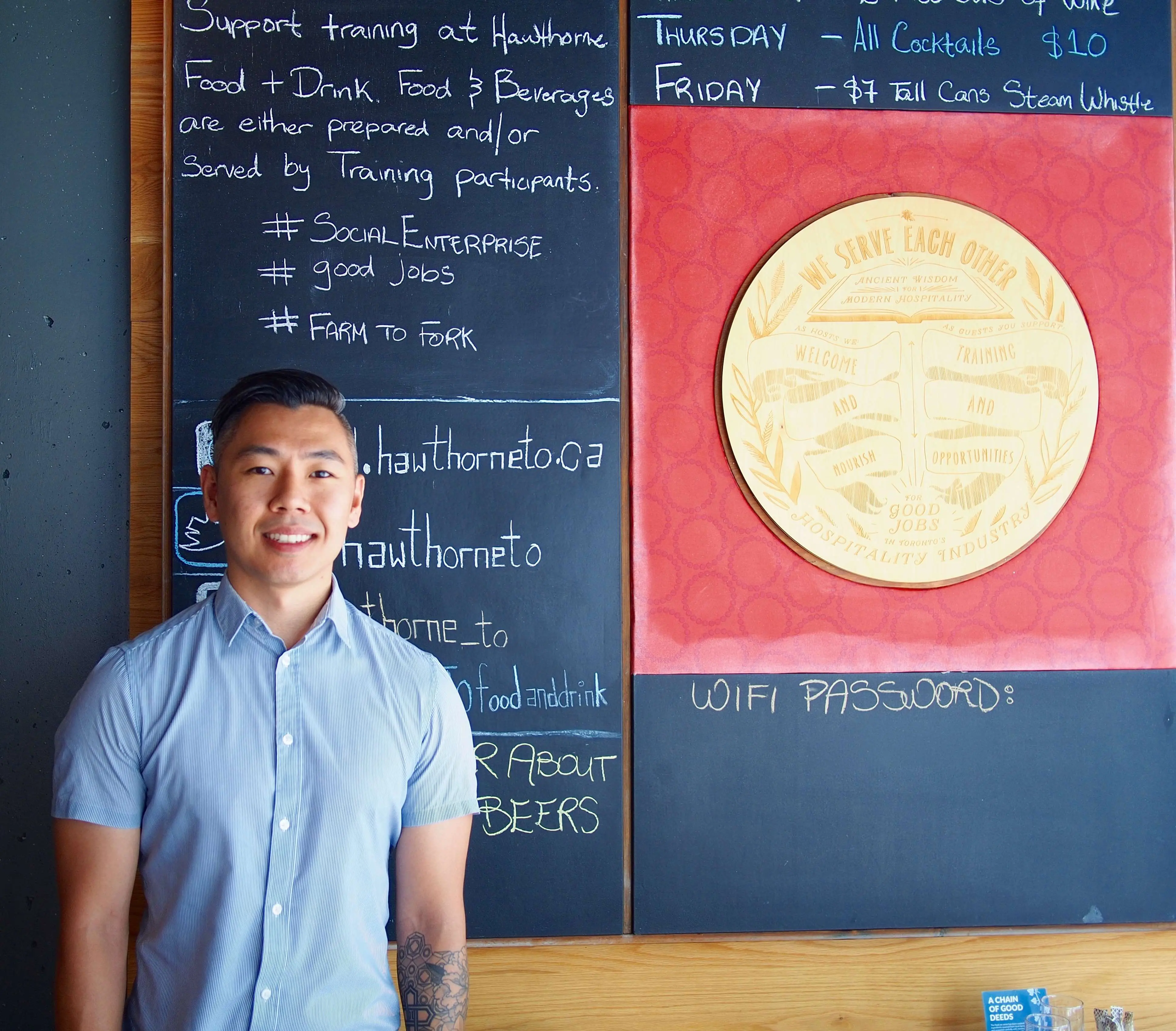 Photo of Ken Tang from Hospitality Workers Training Centre